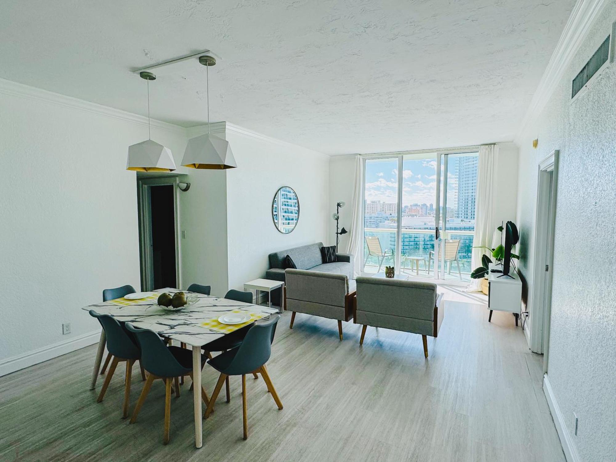 Miami Hollywood Great Two Bedroom Apartment With Channel View 006-22Bvic Kültér fotó